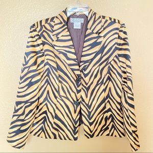 Allyson Cara vibrant blazer